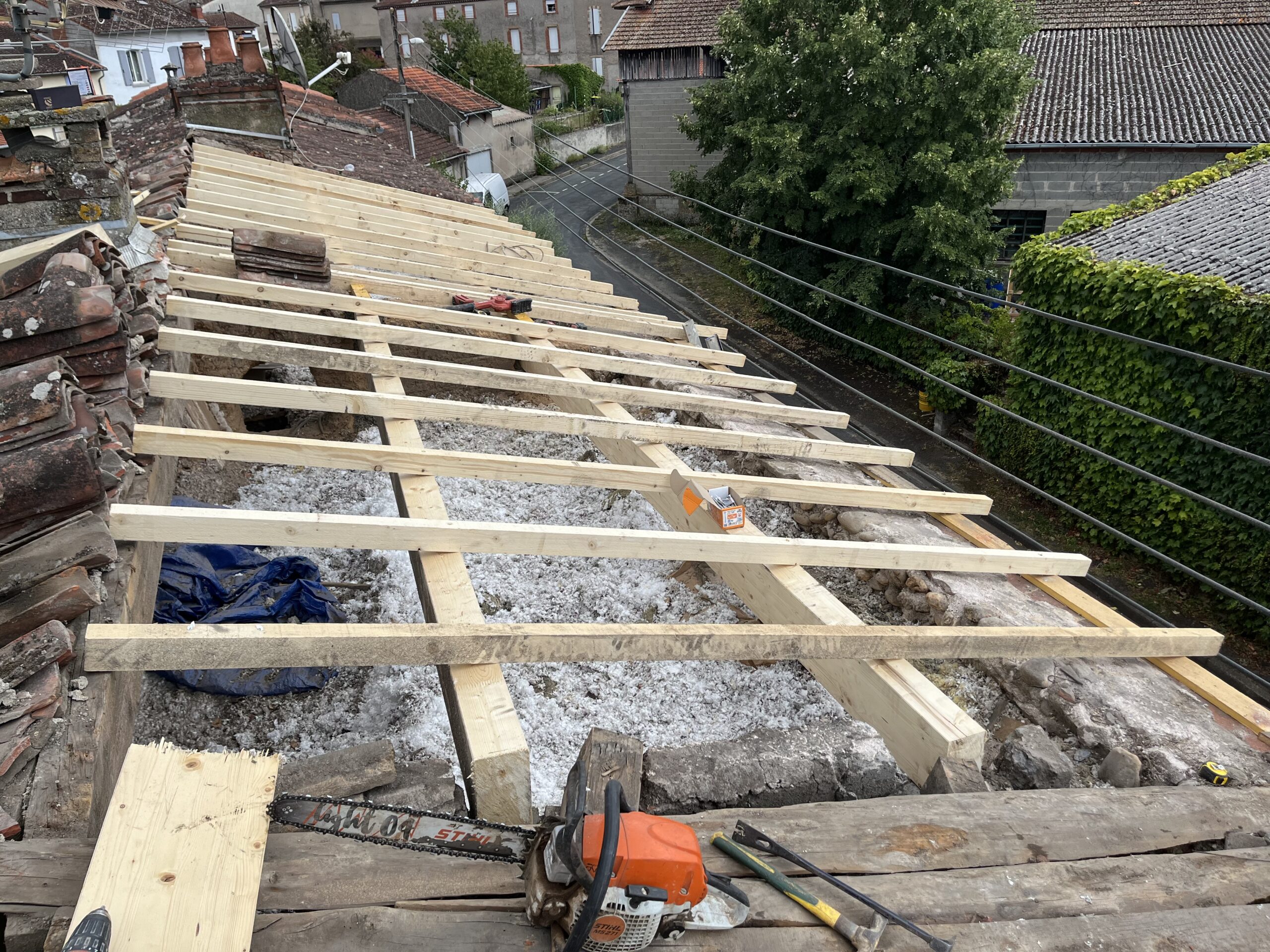 Rénovation traitement charpente Albi